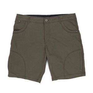 KUHL 10" Ramblr Shorts Nylon Cargo Utility Hiking Gorpcore Outdoor Olive Army 38